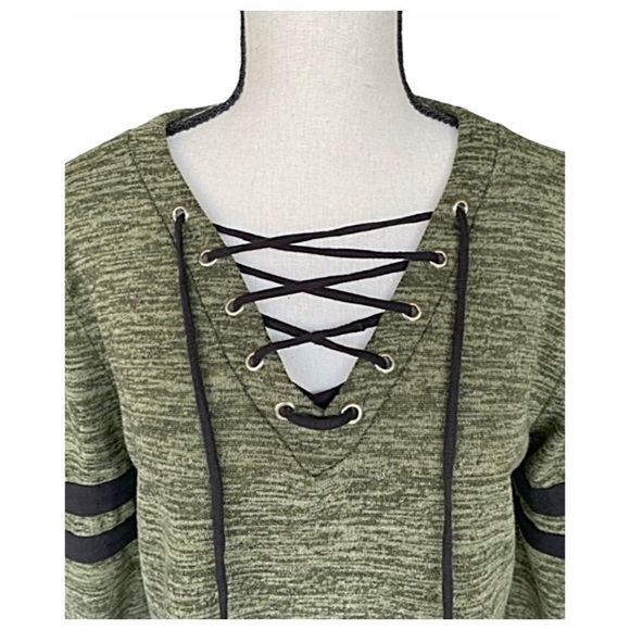 ALWAYS INDIGO LONG SLEEVE TOP - Picture 4 of 7